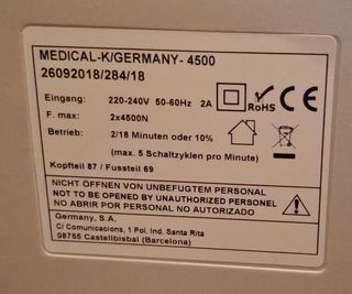 Cama Eléctrica Articulada Geriátrica