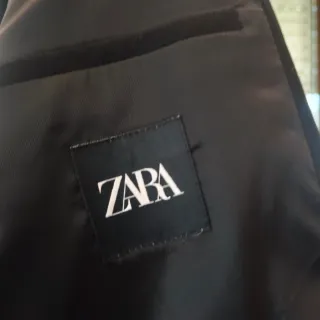 Americana Negra Oversized Hombre Talla M