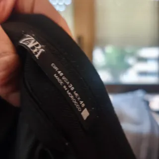 Americana Negra Oversized Hombre Talla M