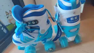 Patines Sawyer Azul Talla XS - 1 Uso