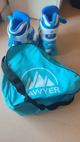 Patines Sawyer Azul Talla XS - 1 Uso