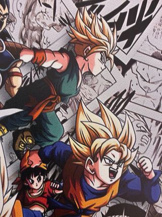 Dragon Ball Z Akira Toriyama poster alluminio V2