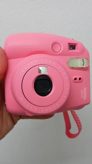 Cámara Instax Mini 9 Fujifilm Rosa