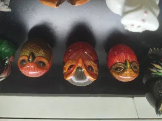 Collezione di gufi decorativi Fai un'offerta