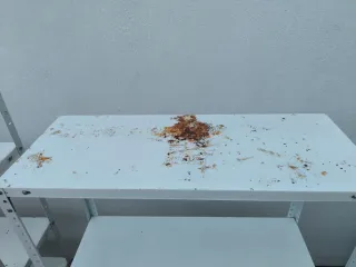 3 Estanterías Metálicas Blancas