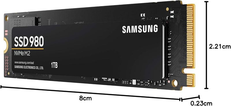 SSD Samsung 980 1TB NVMe M.2 afbeelding 3