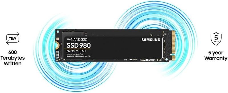 SSD Samsung 980 1TB NVMe M.2 afbeelding 6