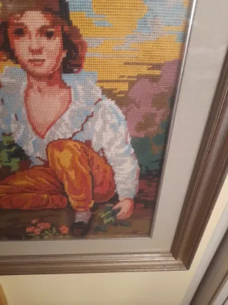 Quadro d'epoca stile vittoriano