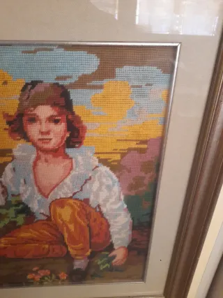 Quadro d'epoca stile vittoriano