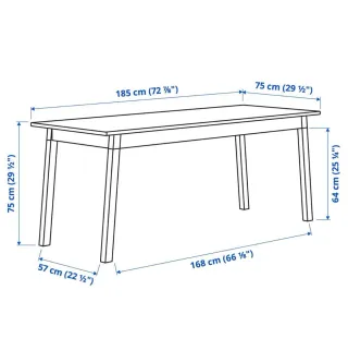 Mesa comedor y 6 sillas