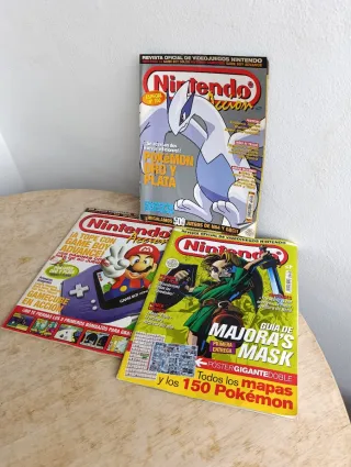 Nintendo accion n 100 3 revistas Pokémon Zelda tru