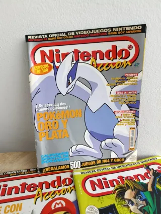 Nintendo accion n 100 3 revistas Pokémon Zelda tru