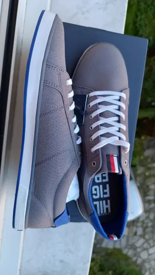Scarpe uomo Tommy Hilfiger grigio blu