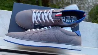 Scarpe uomo Tommy Hilfiger grigio blu