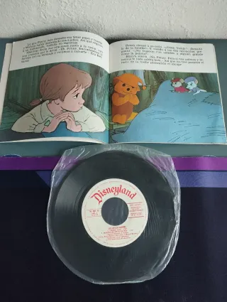 Lote Cuento Disco Disney Dumbo y Los Rescatadores