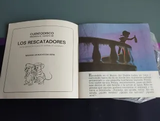 Lote Cuento Disco Disney Dumbo y Los Rescatadores