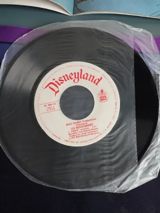 Lote Cuento Disco Disney Dumbo y Los Rescatadores