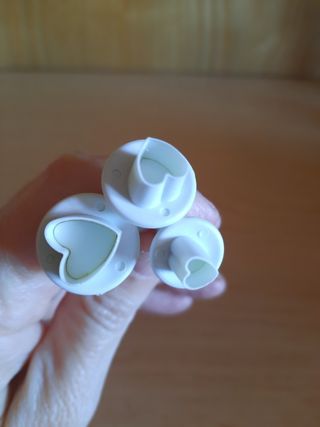 Set 3 Formine Cuore.