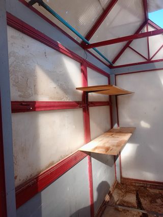 Casetta da Giardino in Metallo Bianca LLIRIA