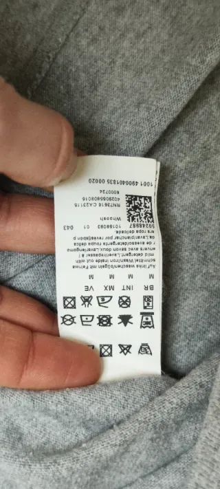 Hugo Boss Polo Gris Rugby Vintage