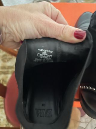 Botines Zara mujer talla 38