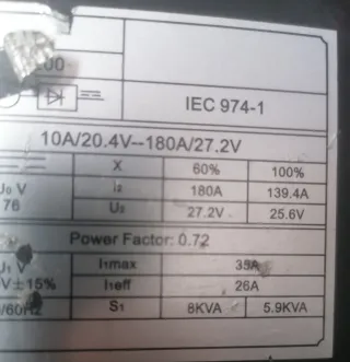 Soldadora Galagar Kennedy 200