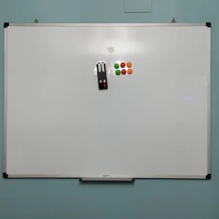 Pizarra Magnética Grande Blanca y Multicolor