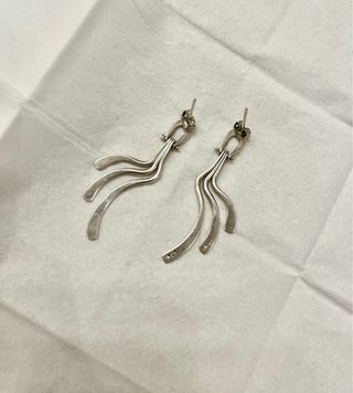 Pendientes Plata 925 Diseño Abstracto