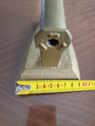 Plancha antigua de hierro