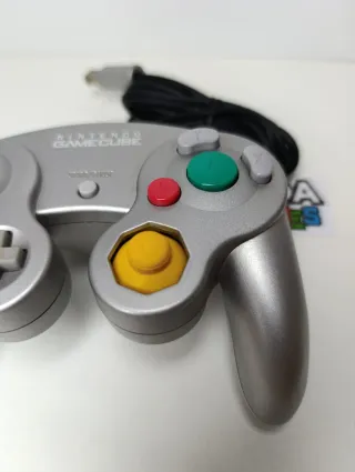 Mando Nintendo Gamecube Plateado