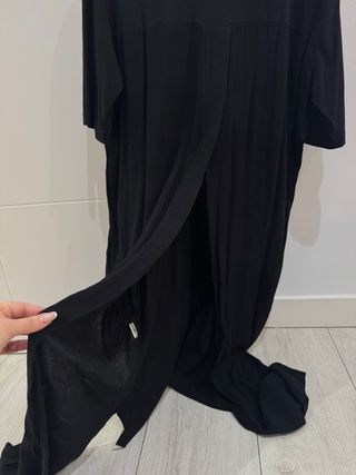 Camiseta Zara Talla Única Negra