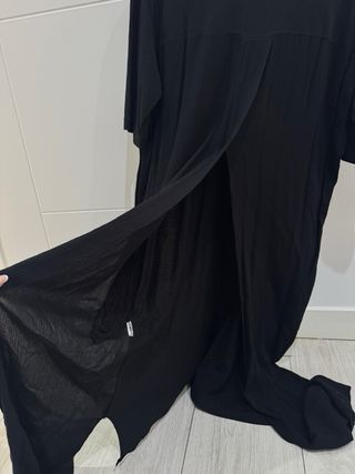 Camiseta Zara Talla Única Negra