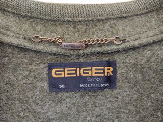 Chaqueta Geiger Tyrol Talla 58 Lana hervida