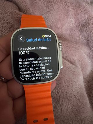 Apple Watch Ultra 2 Naranja/Plata