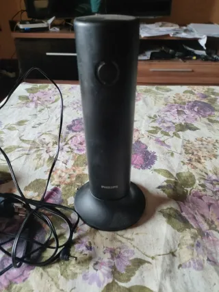 Teléfono fijo Philips negro