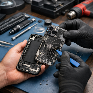 Cambio cristal trasero iPhone – Todos los modelos