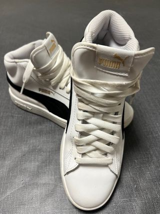 Zapatillas Puma Blancas y Negras Talla...