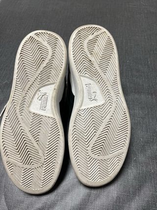 Zapatillas Puma Blancas y Negras Talla...
