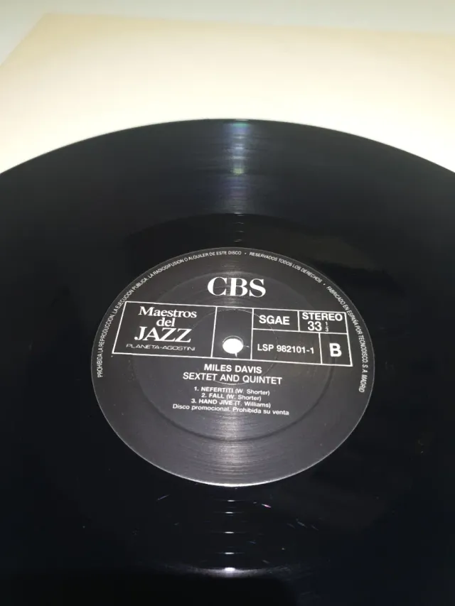 Vinilo Miles Davis Sextet & Quintet