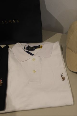 Camisas Polo Ralph Lauren Azul y Gris