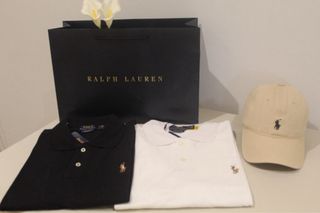 Camisas Polo Ralph Lauren Azul y Gris