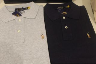 Camisas Polo Ralph Lauren Azul y Gris