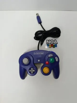 Mando Nintendo Gamecube Morado Transparente