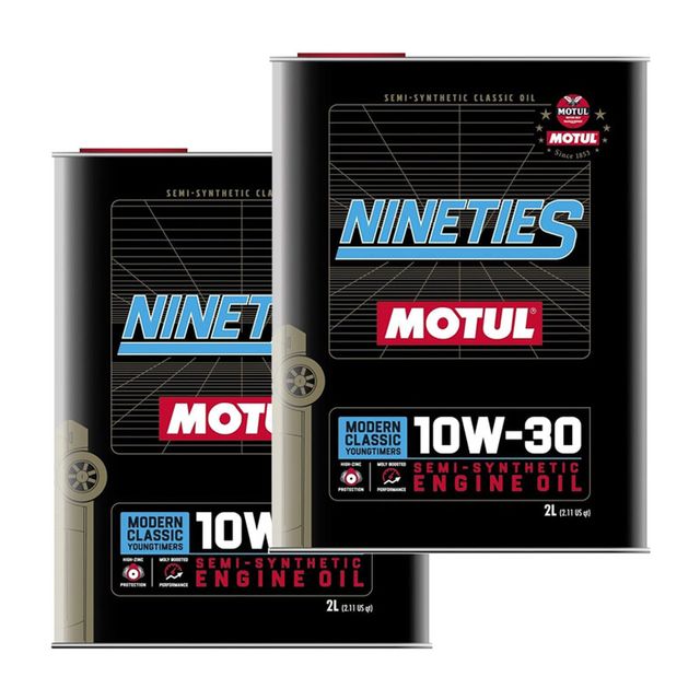 2x Motul Classic Nineties 10W30 2L