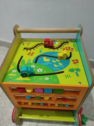 Corre Caminos Infantil Madera Multifuncional