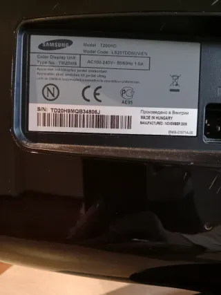 Monitor Samsung Negro