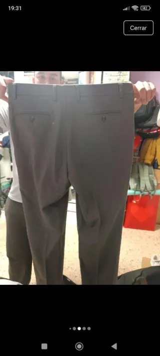 Americana y pantalón de traje negro