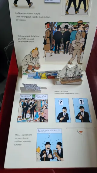 Pop up Tintin & le Secret de la Licorne
