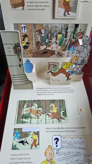 Pop up Tintin & le Secret de la Licorne
