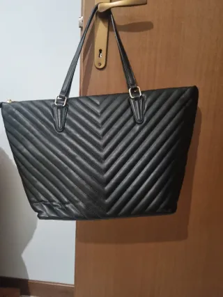 Borsa tote Steve Madden nera trapuntata